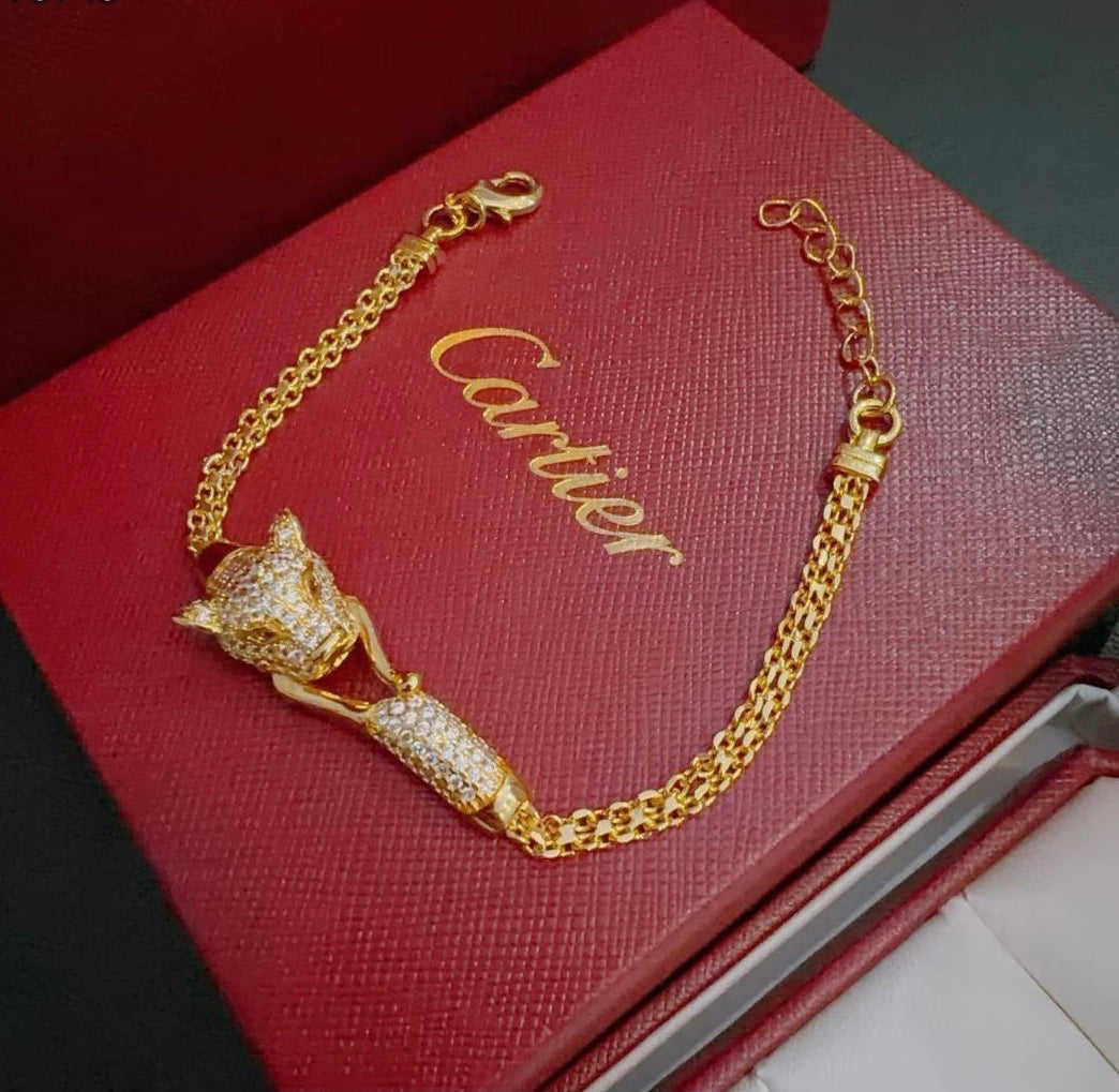 [Regal Gem Jewelry] PANTHERE  BRACELET DIAMONDS