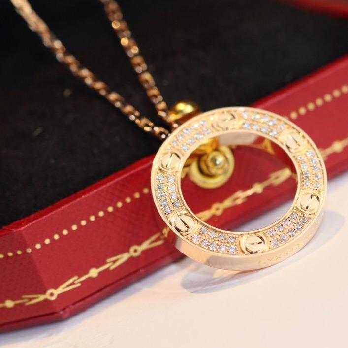 [Regal Gem]LOVE NECKLACE ADJUSTABLE Regal Gem GOLD