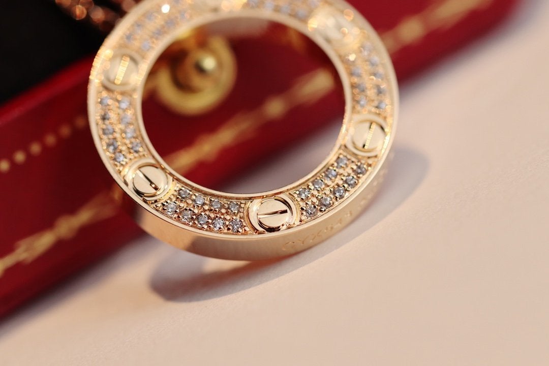[Regal Gem]LOVE NECKLACE ADJUSTABLE Regal Gem GOLD