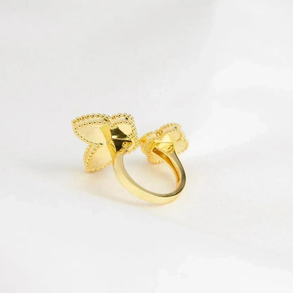 [Regal Gem]LUCKY BETWEEN THE FINGER RING