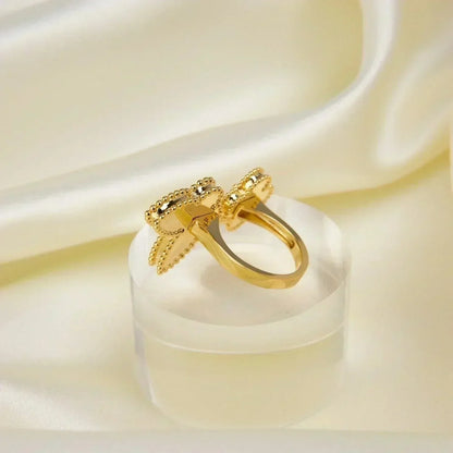 [Regal Gem]LUCKY BETWEEN THE FINGER RING