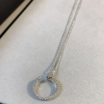 [Regal Gem]JUSTE NECKLACE SILVER DIAMONDS