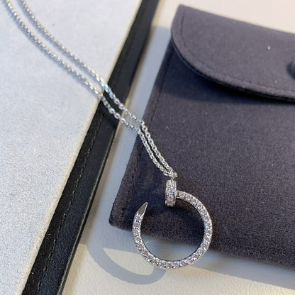 [Regal Gem]JUSTE NECKLACE SILVER DIAMONDS