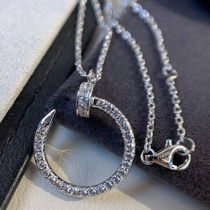 [Regal Gem]JUSTE NECKLACE SILVER DIAMONDS