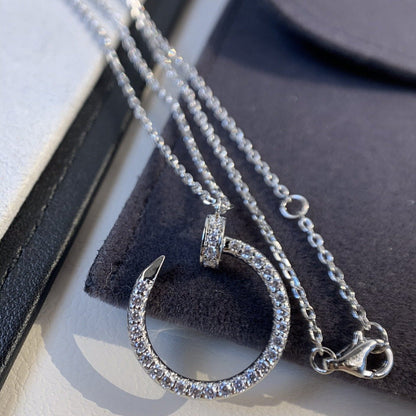 [Regal Gem]JUSTE NECKLACE SILVER DIAMONDS