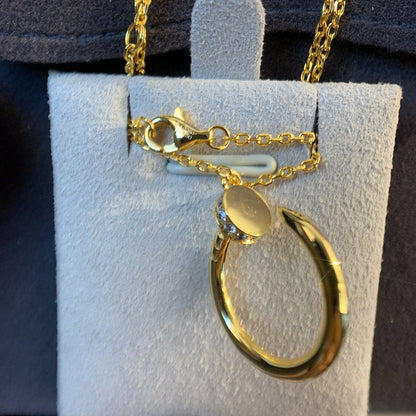 [Regal Gem]JUSTE NECKLACE GOLD DIAMONDS