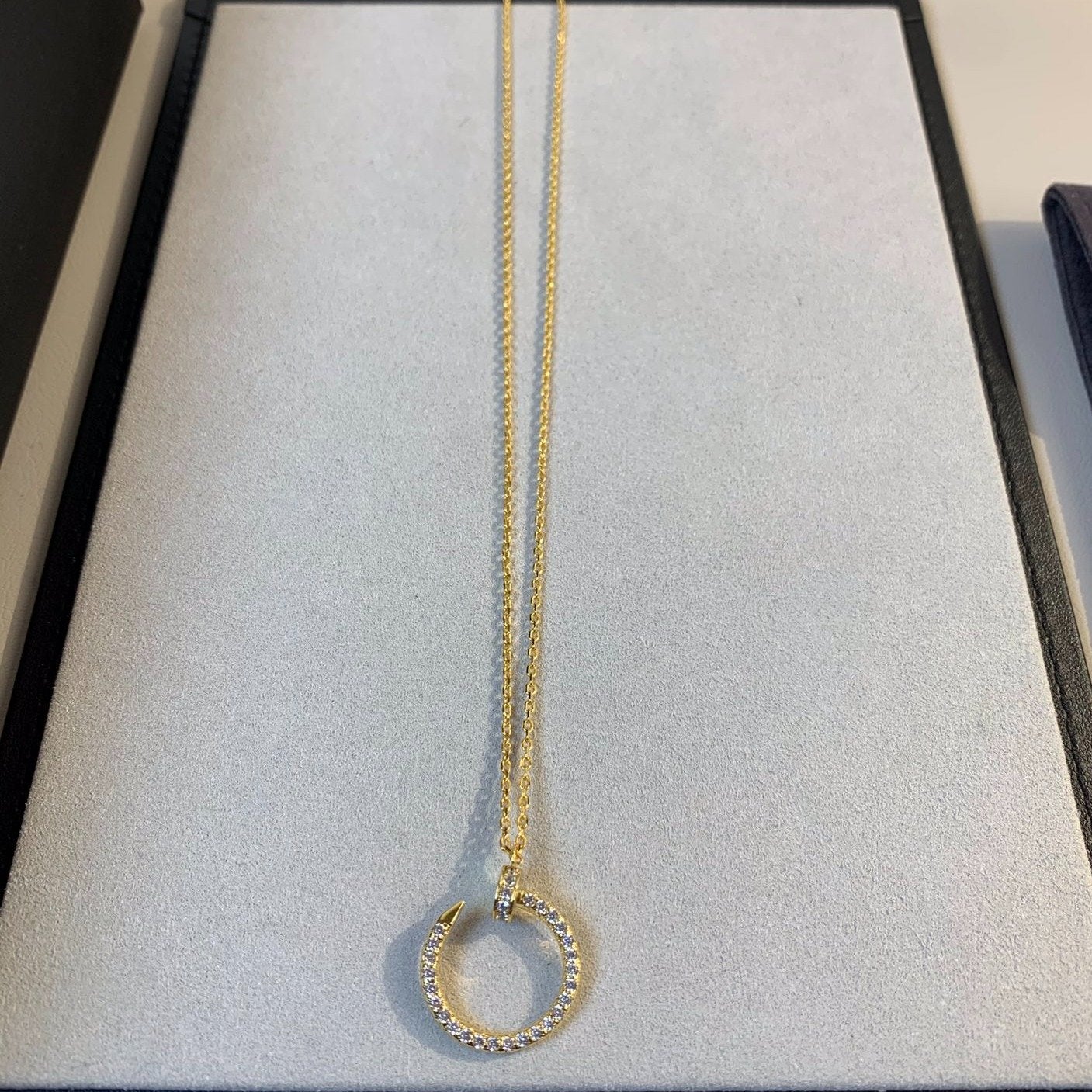 [Regal Gem]JUSTE NECKLACE GOLD DIAMONDS