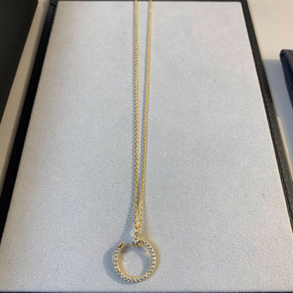 [Regal Gem]JUSTE NECKLACE GOLD DIAMONDS