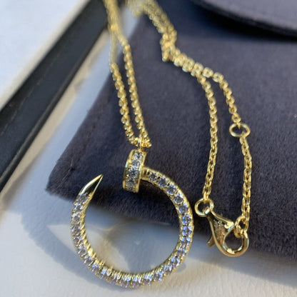 [Regal Gem]JUSTE NECKLACE GOLD DIAMONDS