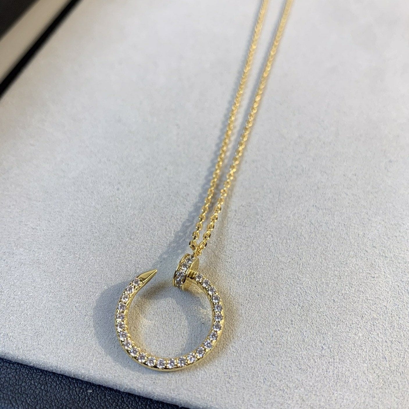[Regal Gem]JUSTE NECKLACE GOLD DIAMONDS