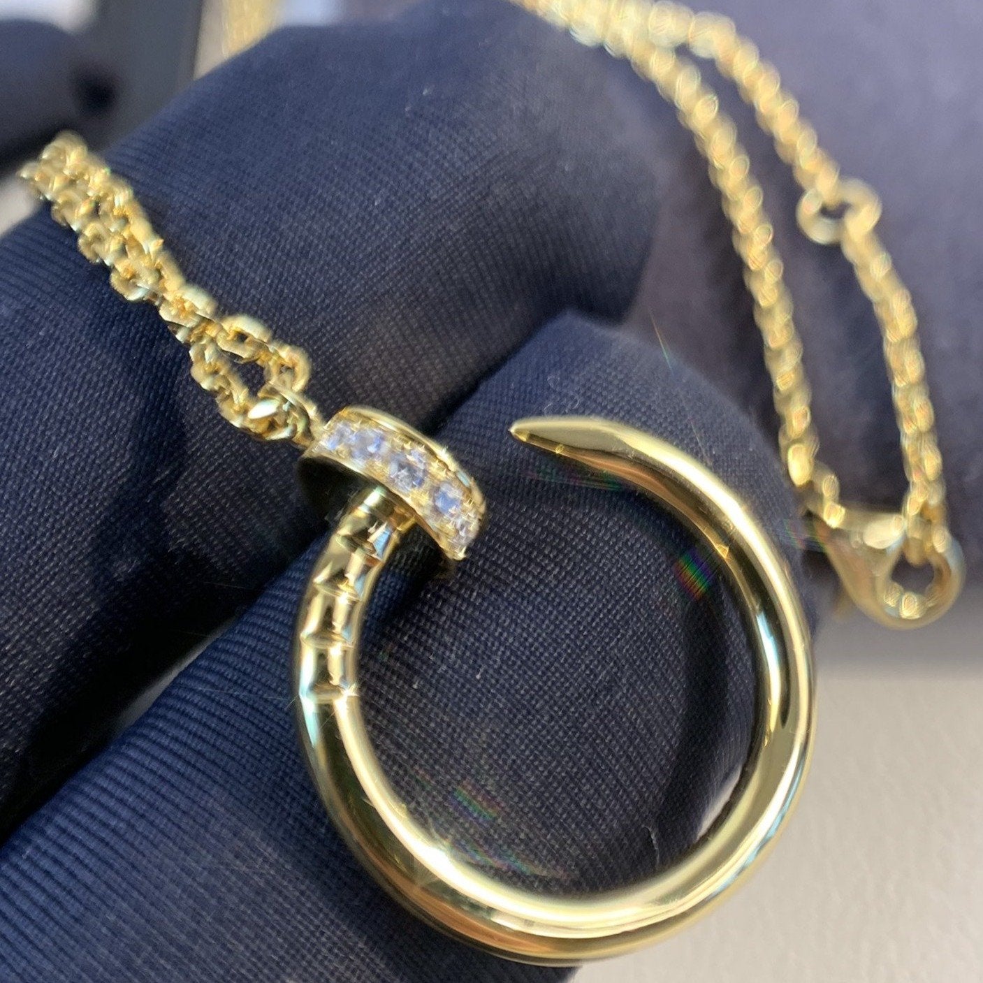 [Regal Gem]JUSTE NECKLACE GOLD DIAMONDS
