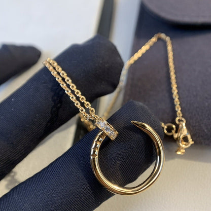 [Regal Gem]JUSTE NECKLACE PINK GOLD DIAMONDS