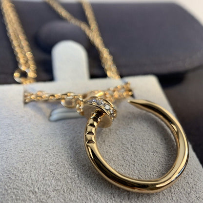 [Regal Gem]JUSTE NECKLACE PINK GOLD DIAMONDS
