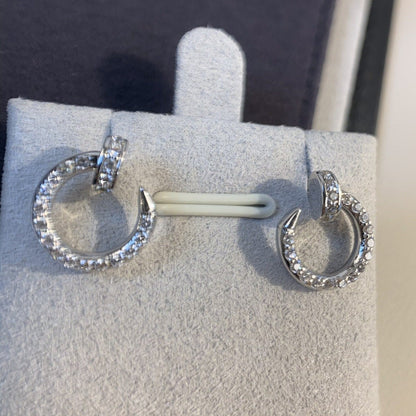 [Regal Gem]JUSTE EARRINGS SILVER DIAMONDS