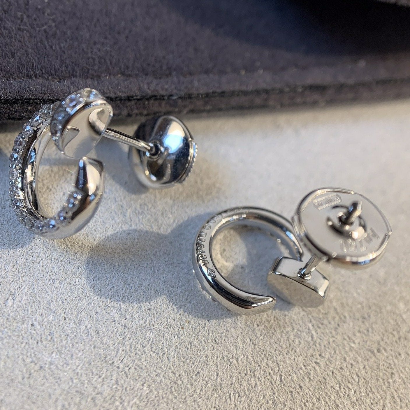 [Regal Gem]JUSTE EARRINGS SILVER DIAMONDS