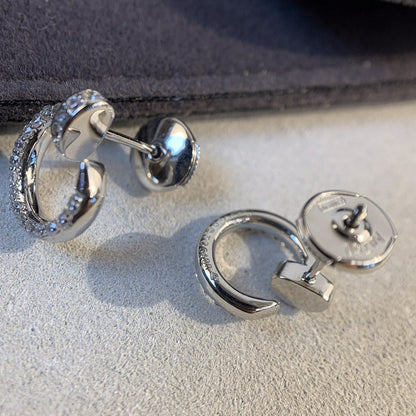 [Regal Gem]JUSTE EARRINGS SILVER DIAMONDS