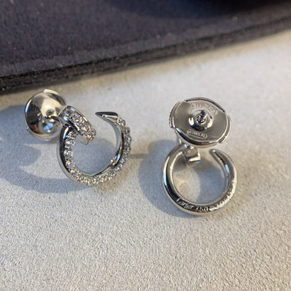 [Regal Gem]JUSTE EARRINGS SILVER DIAMONDS