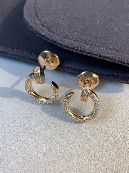 [Regal Gem]JUSTE EARRINGS GOLD DIAMONDS