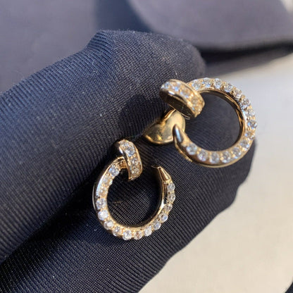 [Regal Gem]JUSTE EARRINGS GOLD DIAMONDS