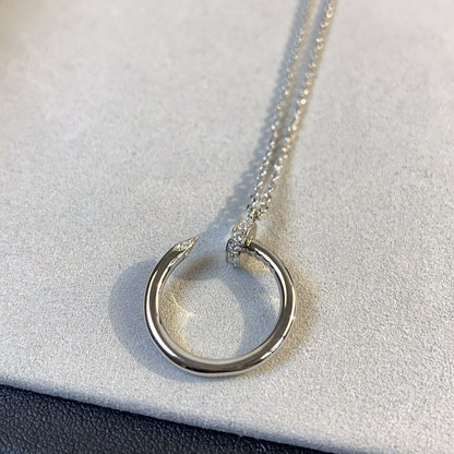 [Regal Gem]JUSTE NECKLACE SILVER