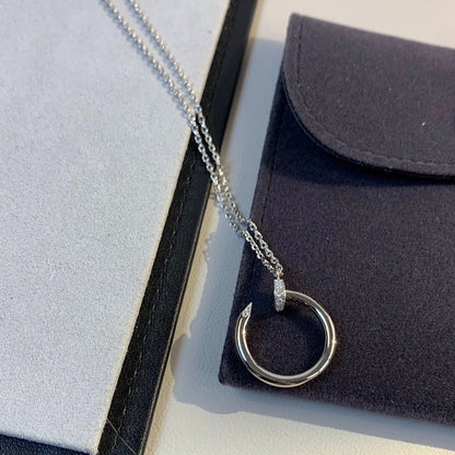 [Regal Gem]JUSTE NECKLACE SILVER