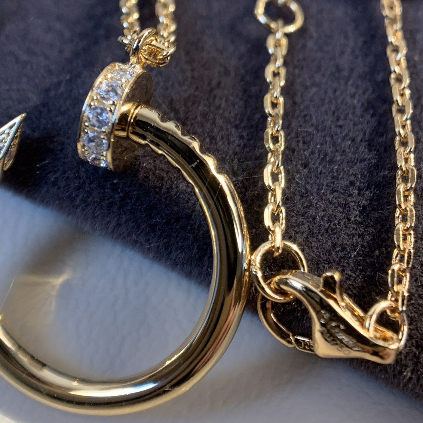 [Regal Gem]JUSTE NECKLACE PINK GOLD