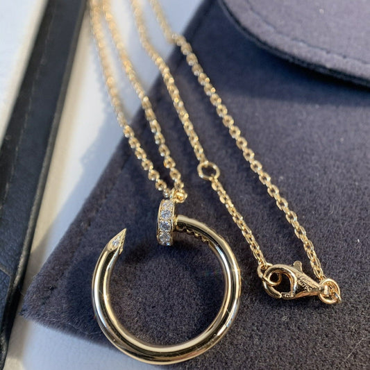 [Regal Gem]JUSTE NECKLACE PINK GOLD