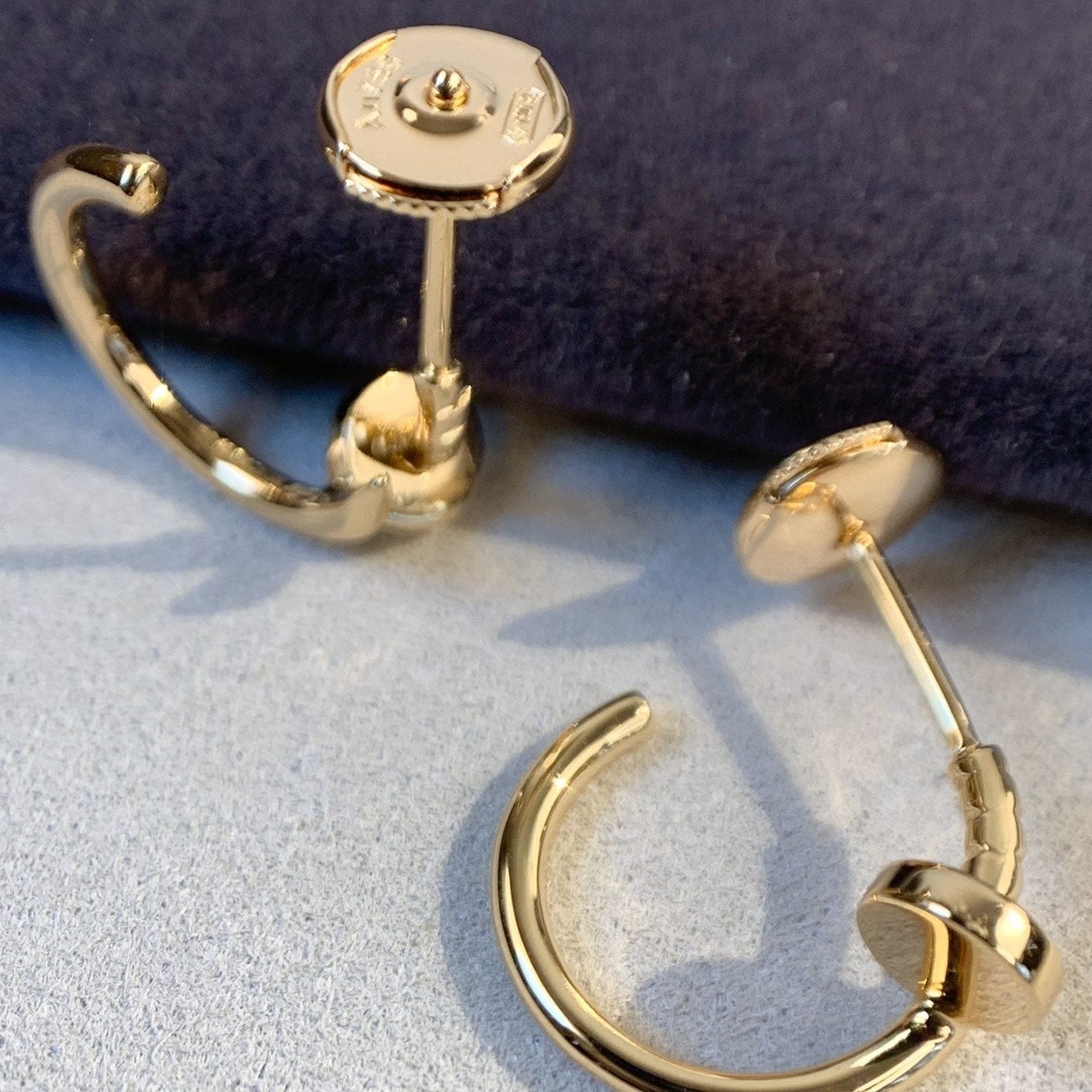 [Regal Gem]JUSTE EARRINGS PINK GOLD