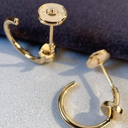 [Regal Gem]JUSTE EARRINGS PINK GOLD
