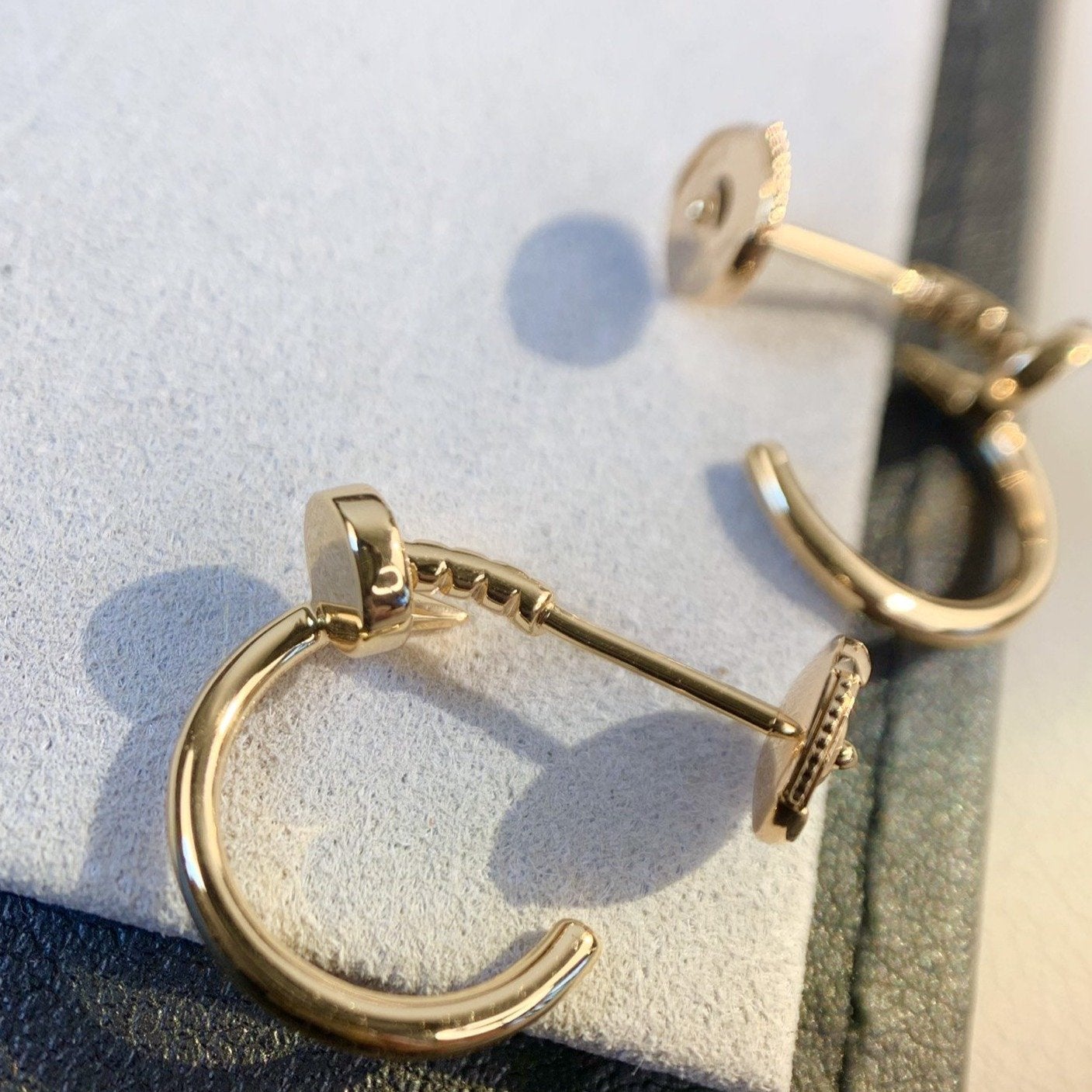 [Regal Gem]JUSTE EARRINGS PINK GOLD