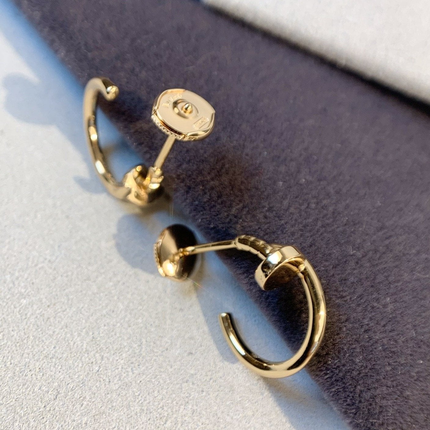 [Regal Gem]JUSTE EARRINGS PINK GOLD