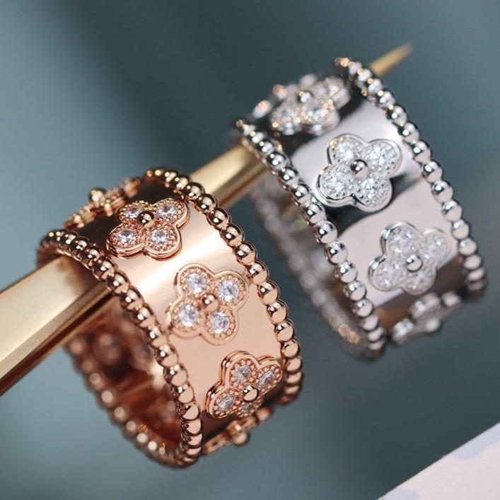[Regal Gem]CLOVER KALEIDOSCOPE RING 10MM