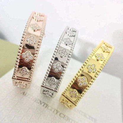 [Regal Gem]CLOVER BRACELET 8MM DIAMONDS