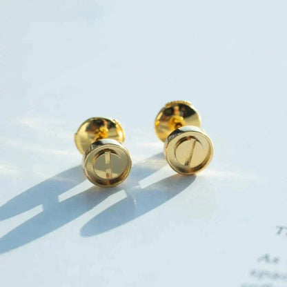[Regal Gem]LOVE EARRINGS GOLD 10MM