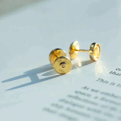 [Regal Gem]LOVE EARRINGS GOLD 10MM