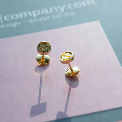 [Regal Gem]LOVE EARRINGS GOLD 10MM