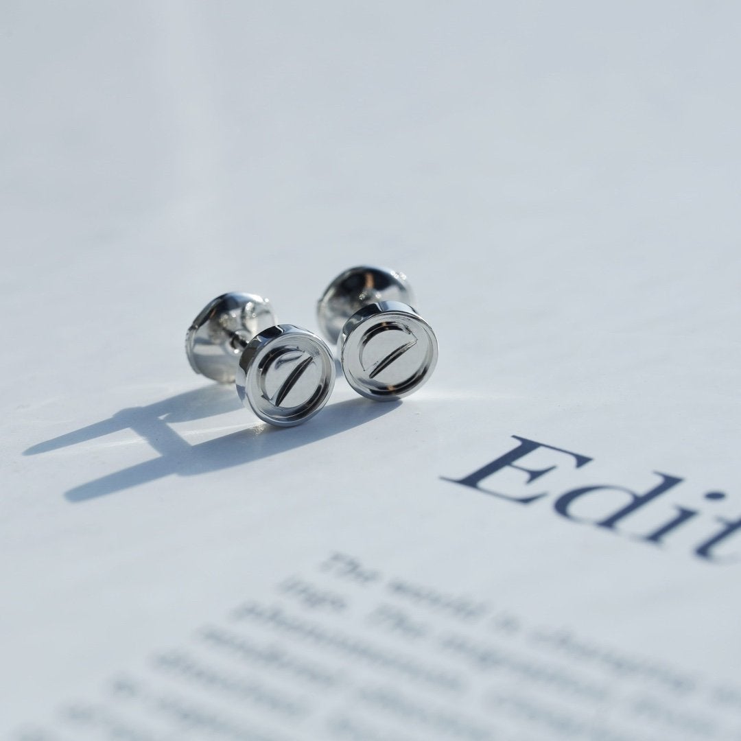 [Regal Gem]LOVE EARRINGS SILVER 10MM