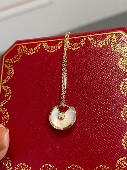 [Regal Gem]AMULETTE Regal Gem GOLD MOP NECKLACE