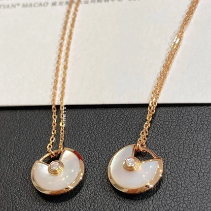 [Regal Gem]AMULETTE Regal Gem GOLD MOP NECKLACE