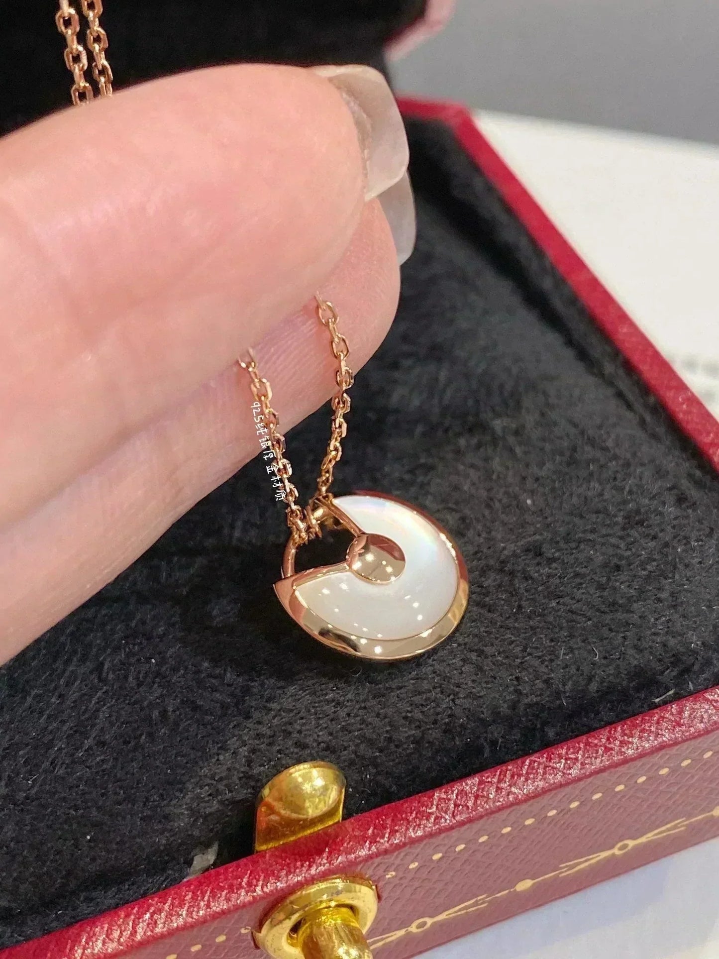 [Regal Gem]AMULETTE Regal Gem GOLD MOP NECKLACE