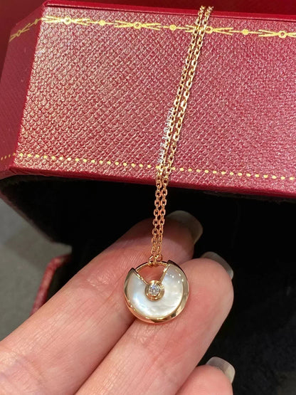 [Regal Gem]AMULETTE Regal Gem GOLD MOP NECKLACE