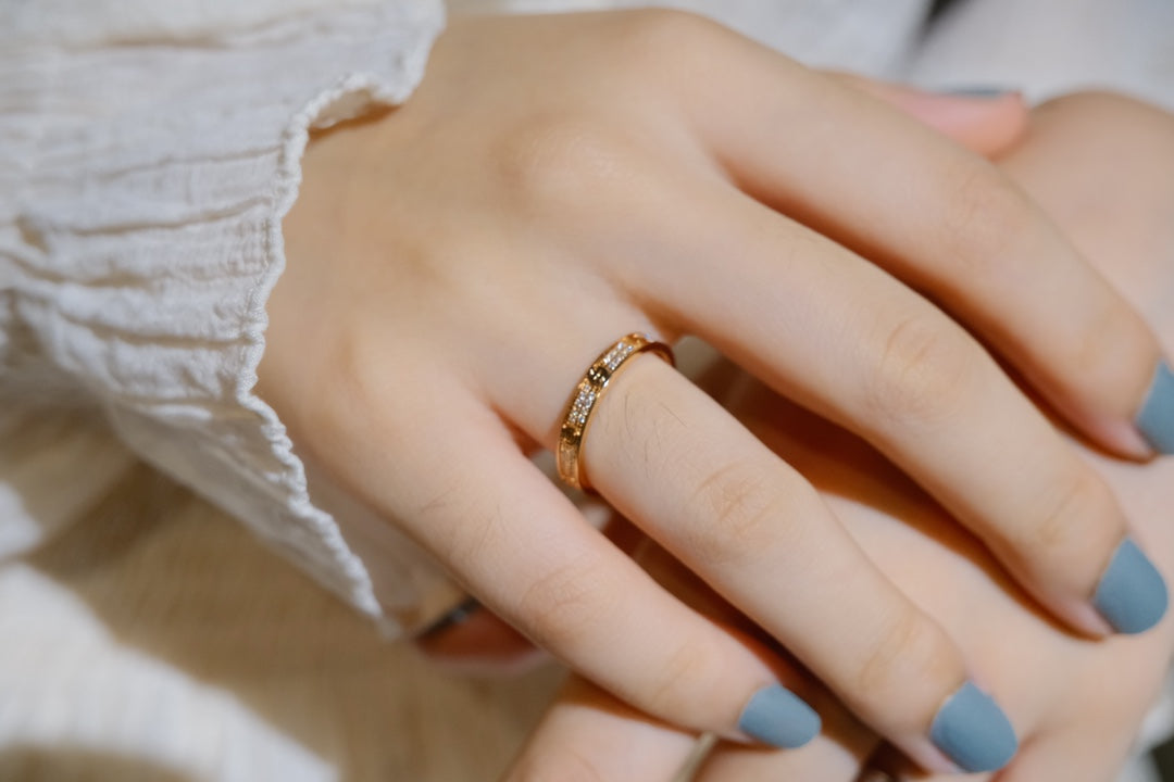 [Regal Gem]LOVE RING 2.65MM DIAMOND