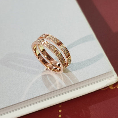 [Regal Gem]LOVE RING 2.65MM DIAMOND