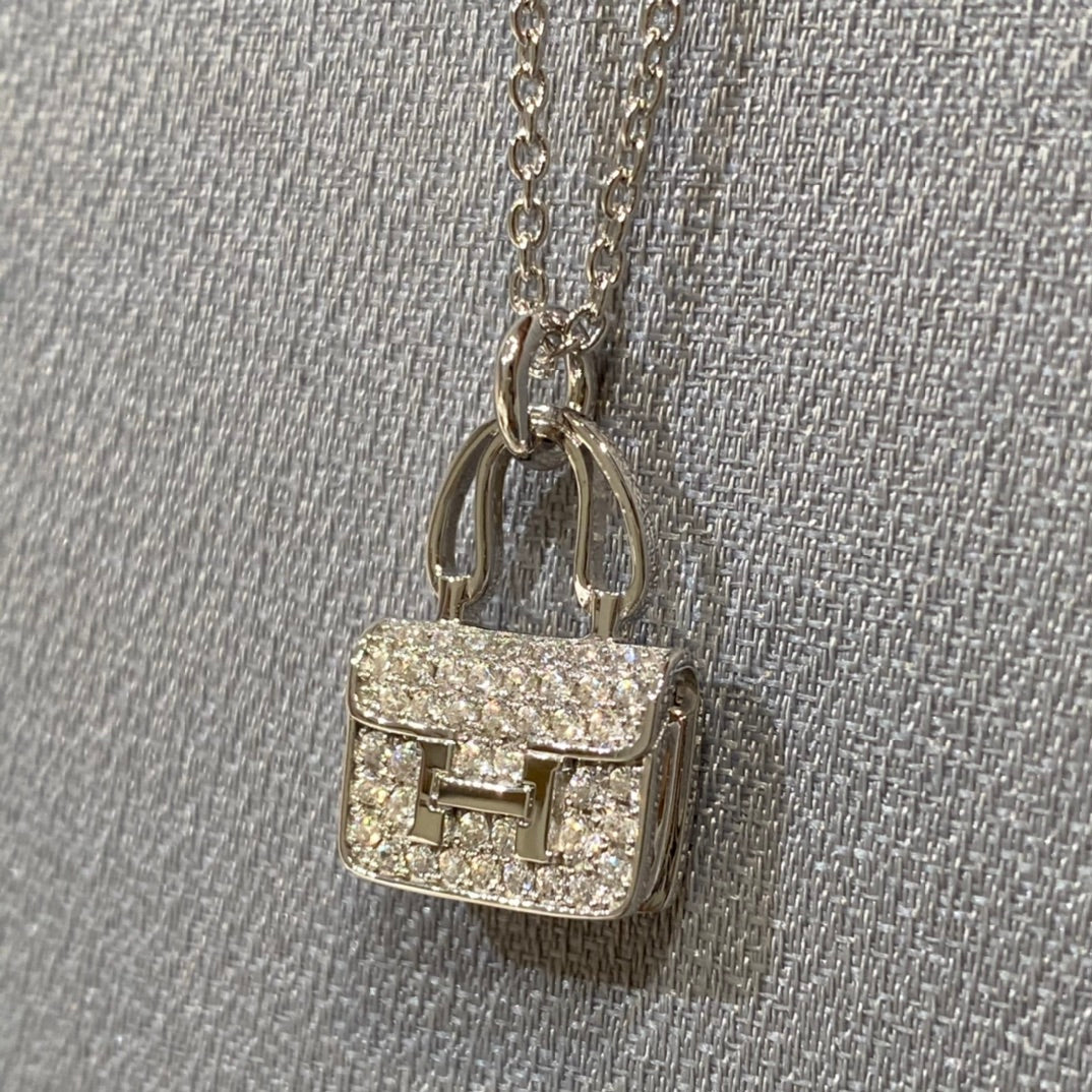 [Regal Gem]CONSTANCE PEDANT DIAMOND NECKLACE