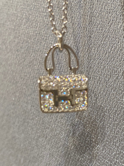 [Regal Gem]CONSTANCE PEDANT DIAMOND NECKLACE
