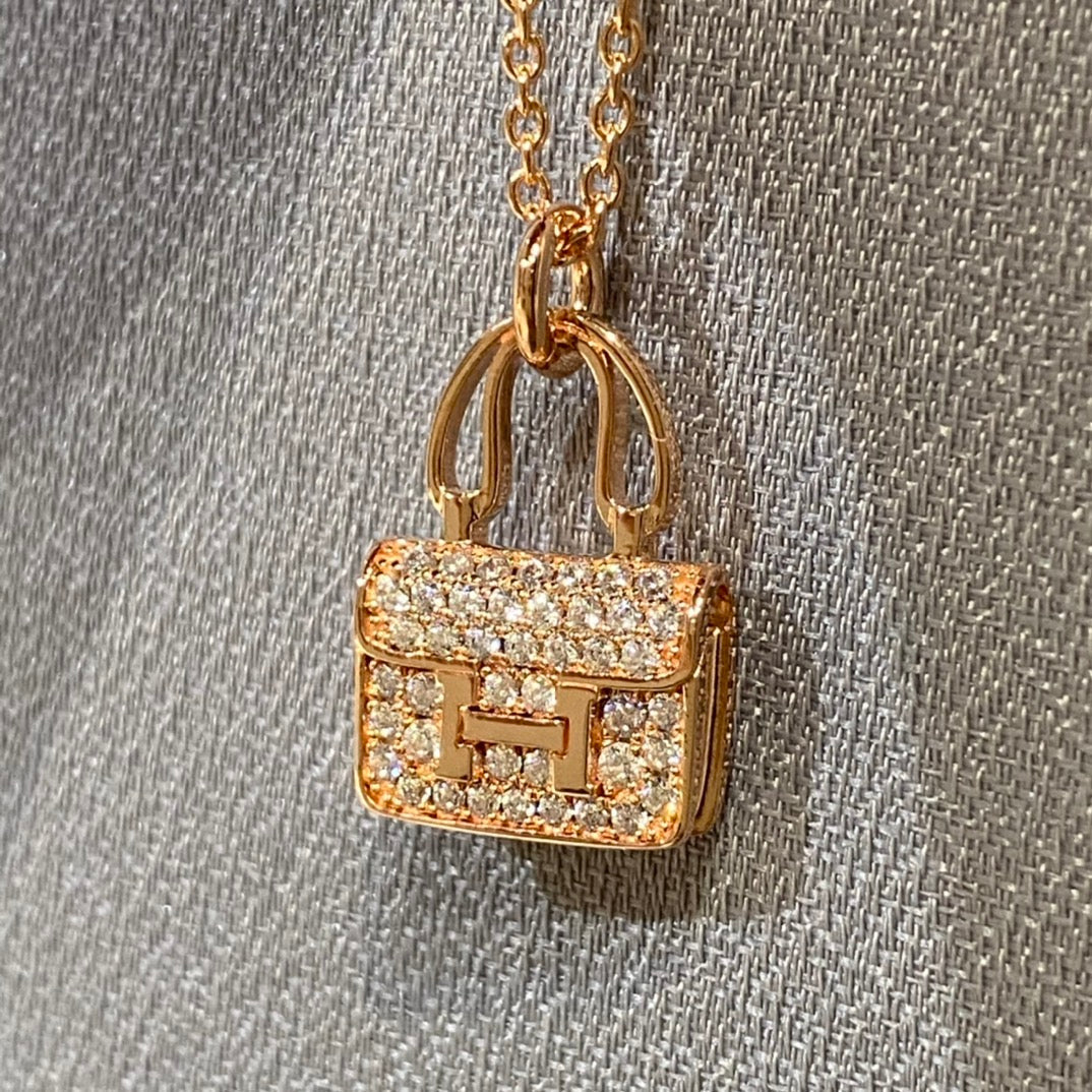 [Regal Gem]CONSTANCE PEDANT DIAMOND NECKLACE