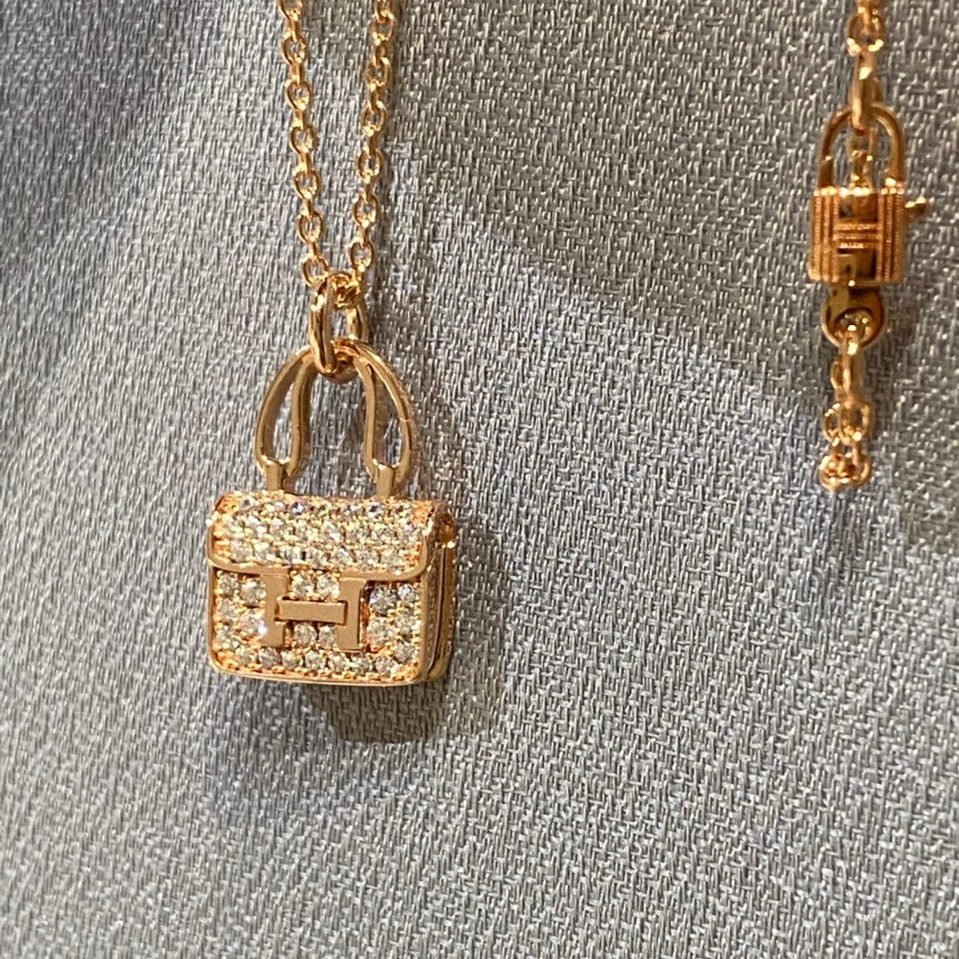 [Regal Gem]CONSTANCE PEDANT DIAMOND NECKLACE