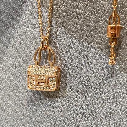 [Regal Gem]CONSTANCE PEDANT DIAMOND NECKLACE