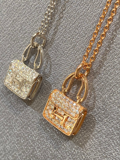 [Regal Gem]CONSTANCE PEDANT DIAMOND NECKLACE