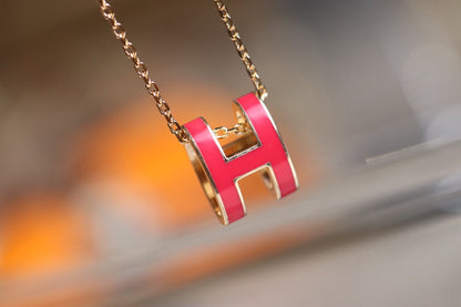 [Regal Gem]POP H PEDANT PINK GOLD